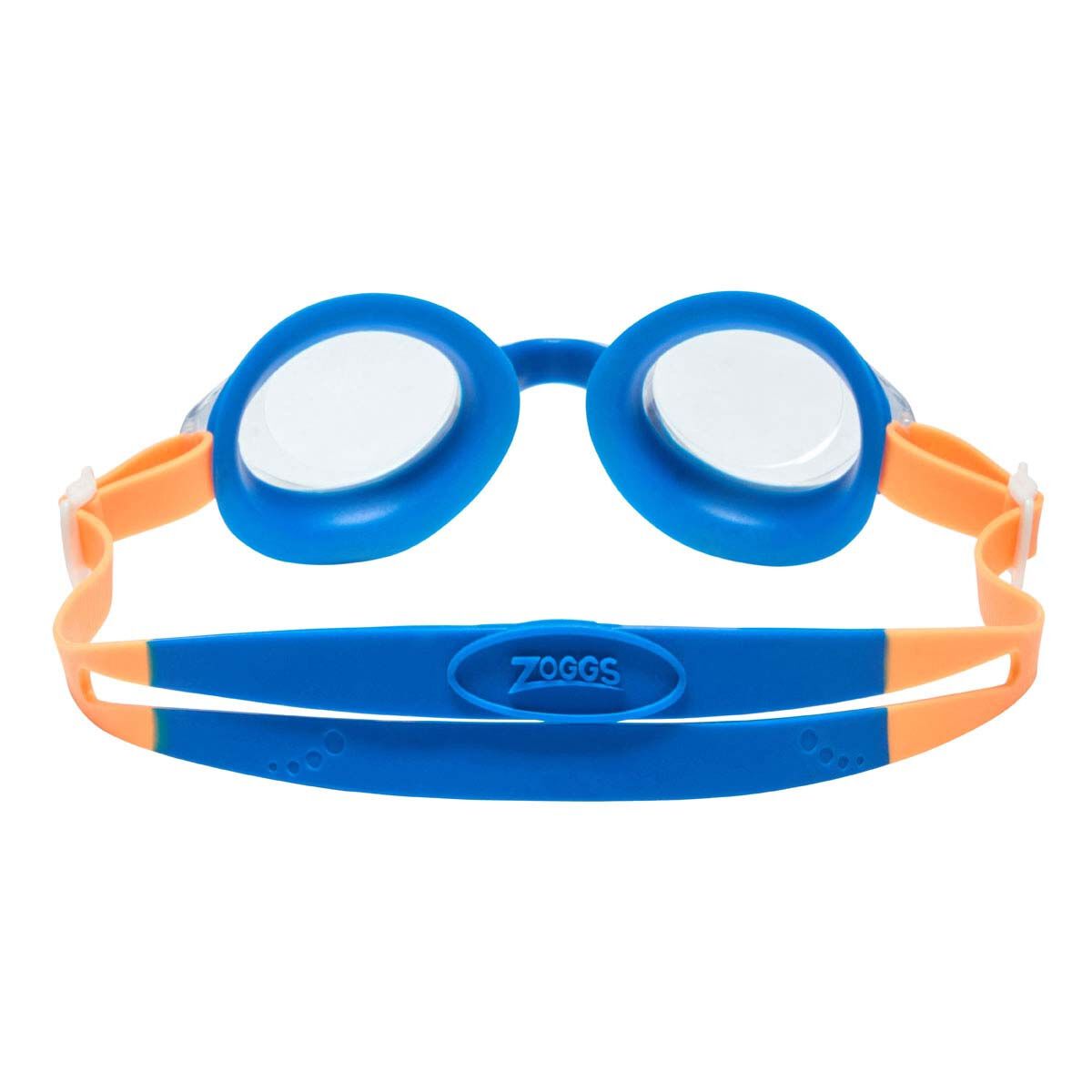Zoggs Bondi Adult Swim Goggles Blue/Orange OSFA, Blue/Orange, bcf_hi-res