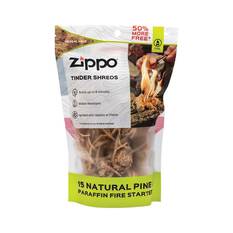 Zippo Tinder Shreds Fire Starter Bag 15 Pack, , bcf_hi-res