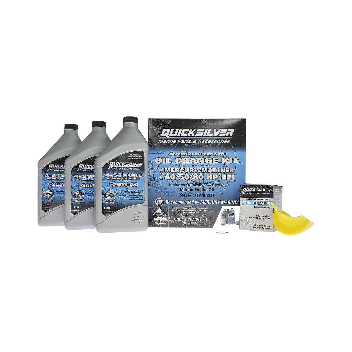 Quicksilver 40-60HP Oil Change Kit, , bcf_hi-res