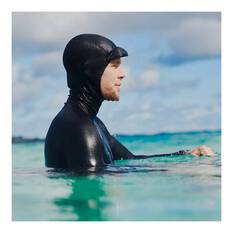 Florence Men's Hooded Long Sleeve Rashie, Black, bcf_hi-res