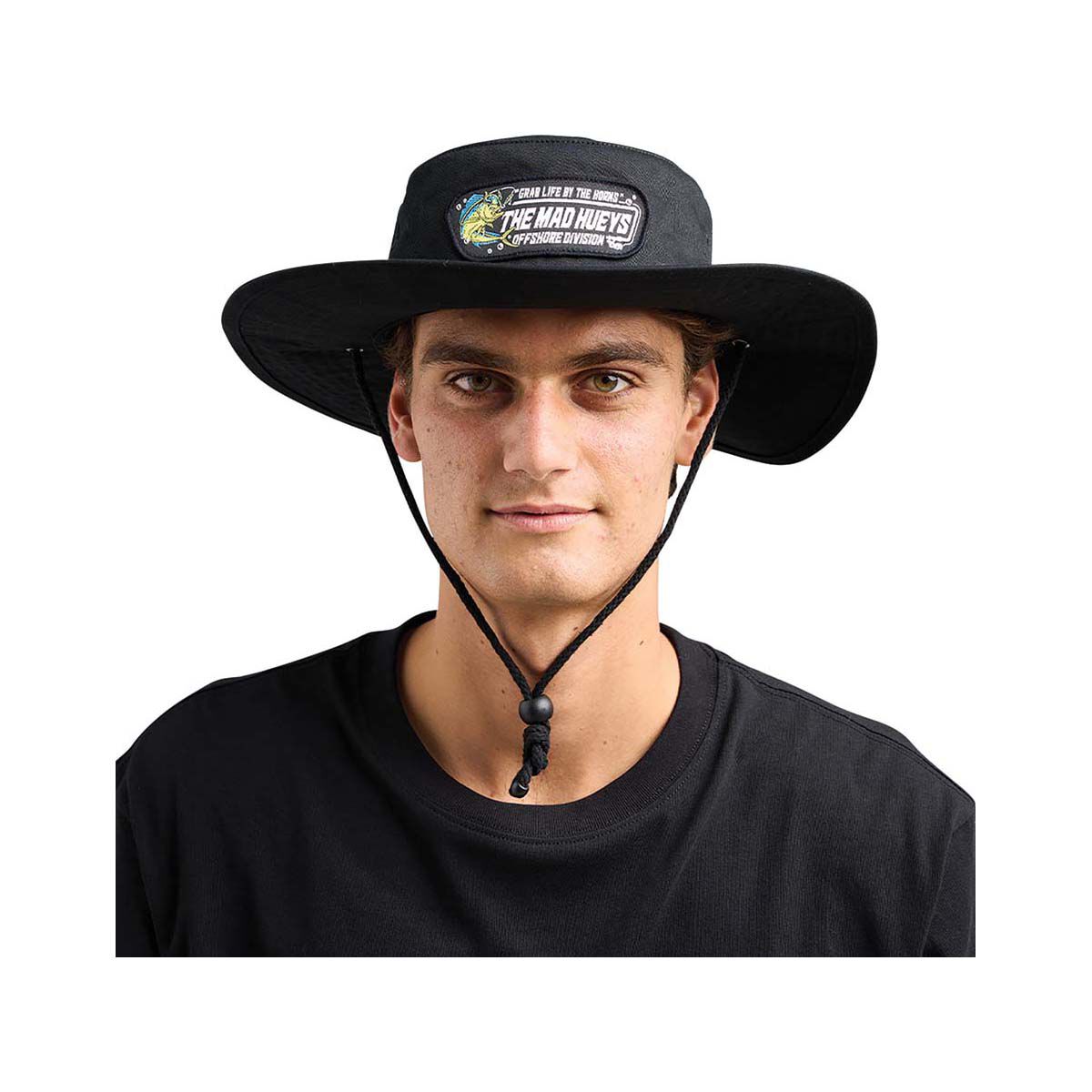 The Mad Hueys Men&rsquo;s Dolphin Bull Wide Brim Hat, , bcf_hi-res