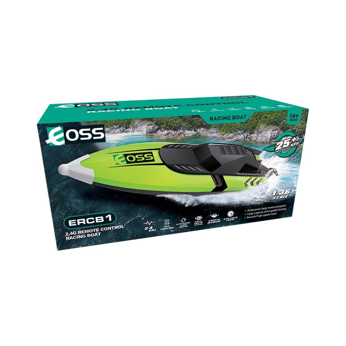 EOSS Remote Control Racing Boat, , bcf_hi-res