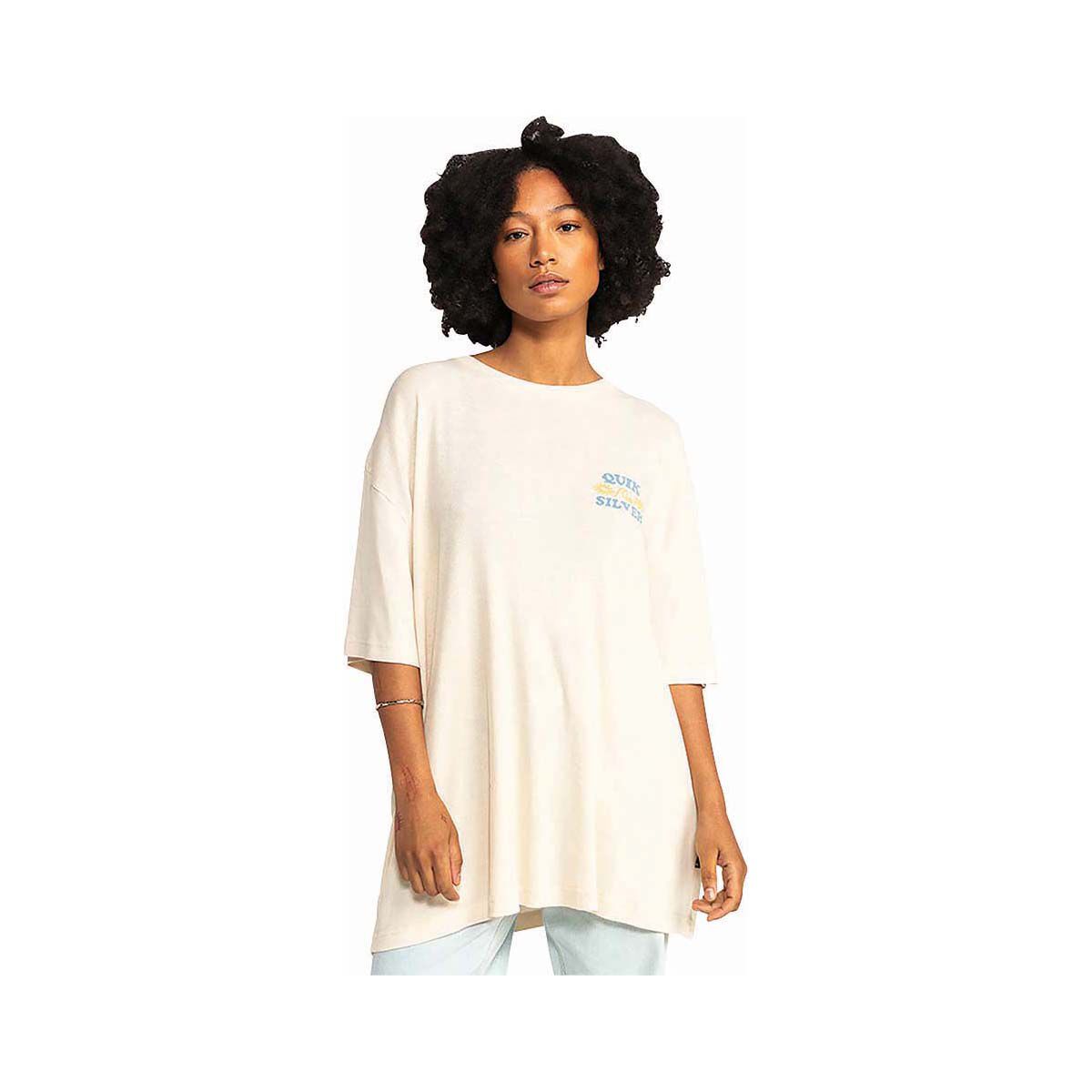 Quiksilver Boyfriend Short Sleeve Shirt for Women, , bcf_hi-res