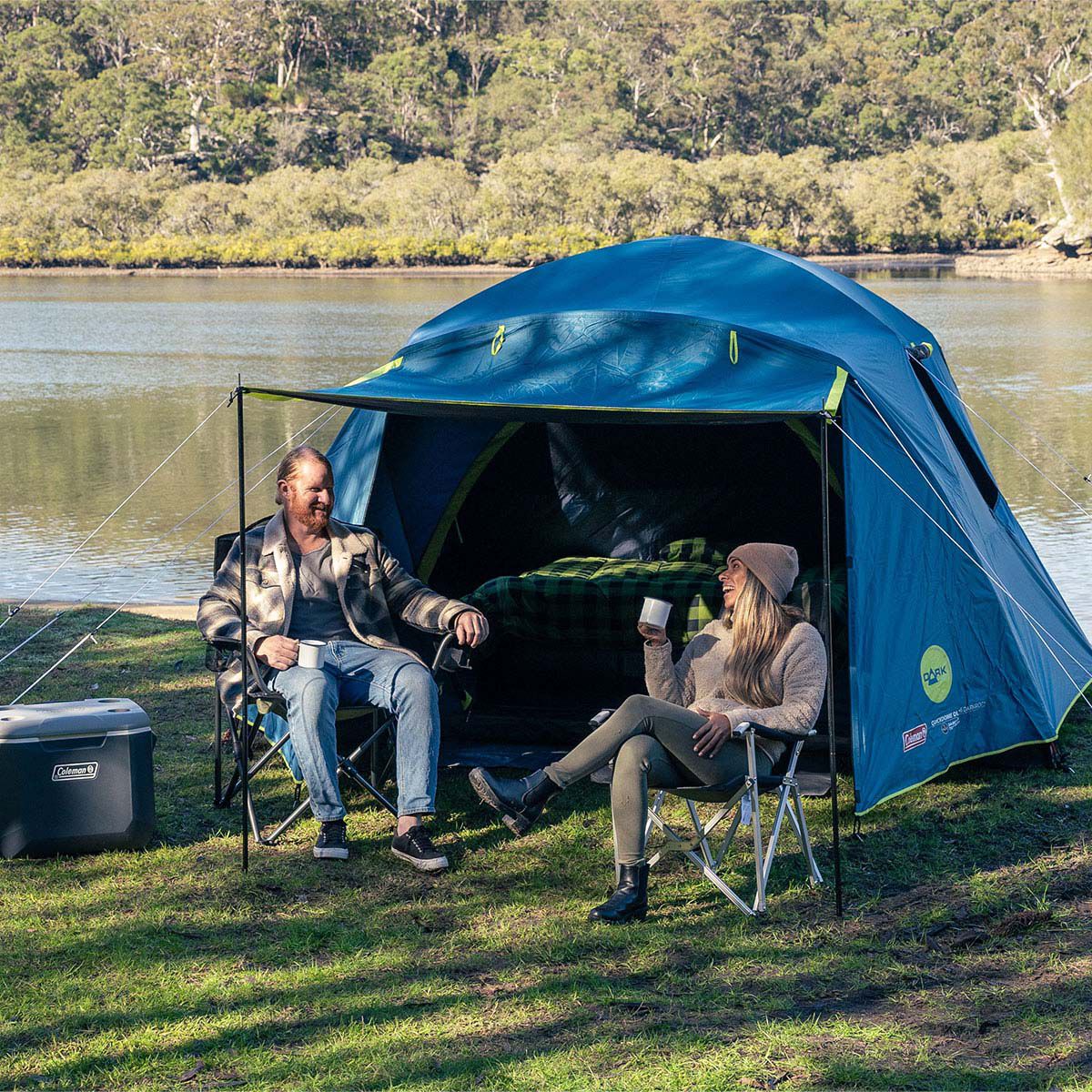 Coleman Quickdome Darkroom Tent 4 Person, , bcf_hi-res