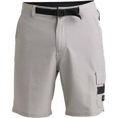 Quiksilver Azimuth Men’s Amphibian Shorts 18in Steeple Grey 30, Steeple Grey, bcf_hi-res