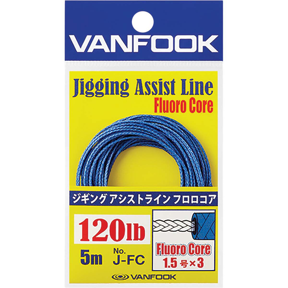 Vanfook Jigging Assist Cord Fluro, , bcf_hi-res