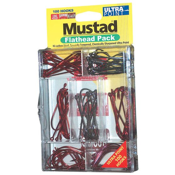 Mustad Ultrapoint Hook Kit Flathead BCF