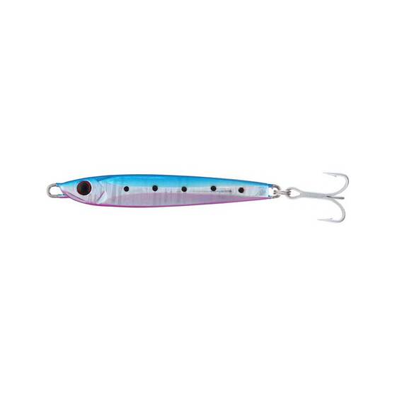 Samaki Torpedo V2 Spinner Casting Lure 10g Blue Pink Silver, Blue Pink Silver, bcf_hi-res