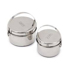 Campfire 4 Piece Stainless Steel Pots, , bcf_hi-res