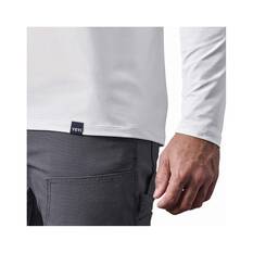 YETI® Men’s Hooded Ultra Lightweight Sunshirt, White, bcf_hi-res