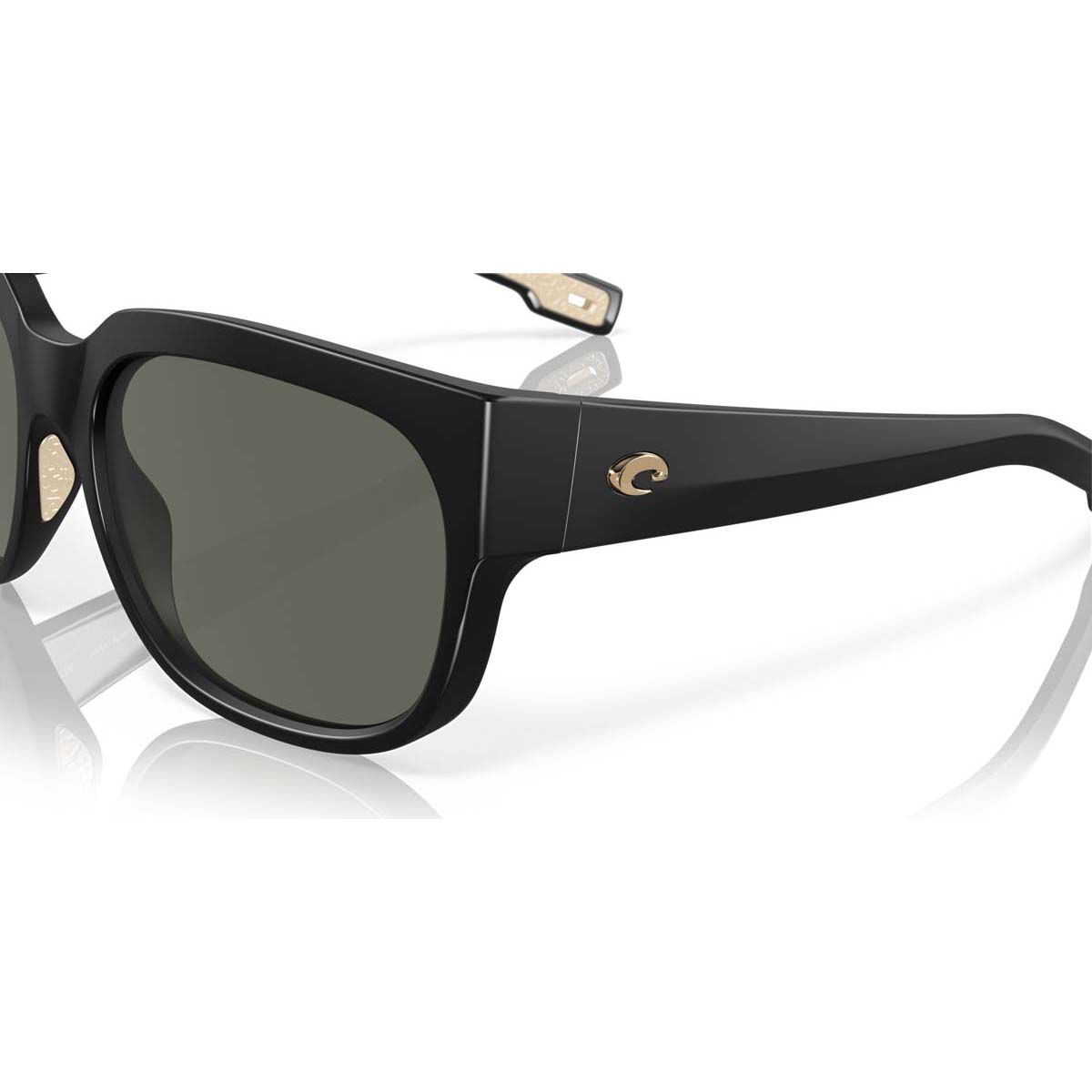 Costa Water Woman 2 Polarised Sunglasses Black with Grey Lens, , bcf_hi-res