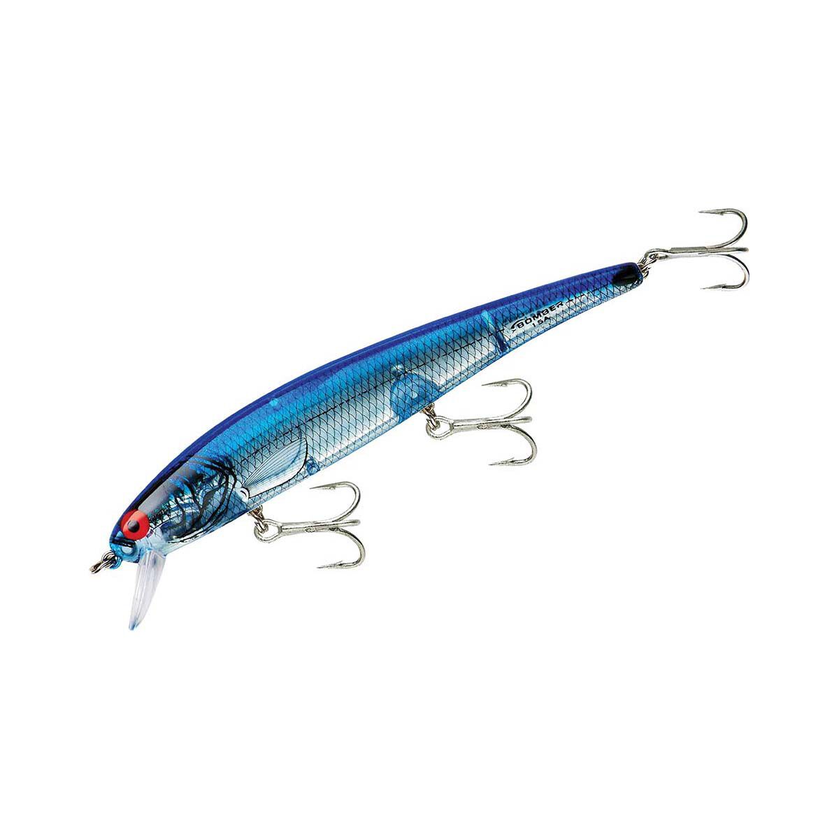 Bomber 15A Heavy Duty Hard Body Lure 11.9cm Silver Blue, Silver Blue, bcf_hi-res