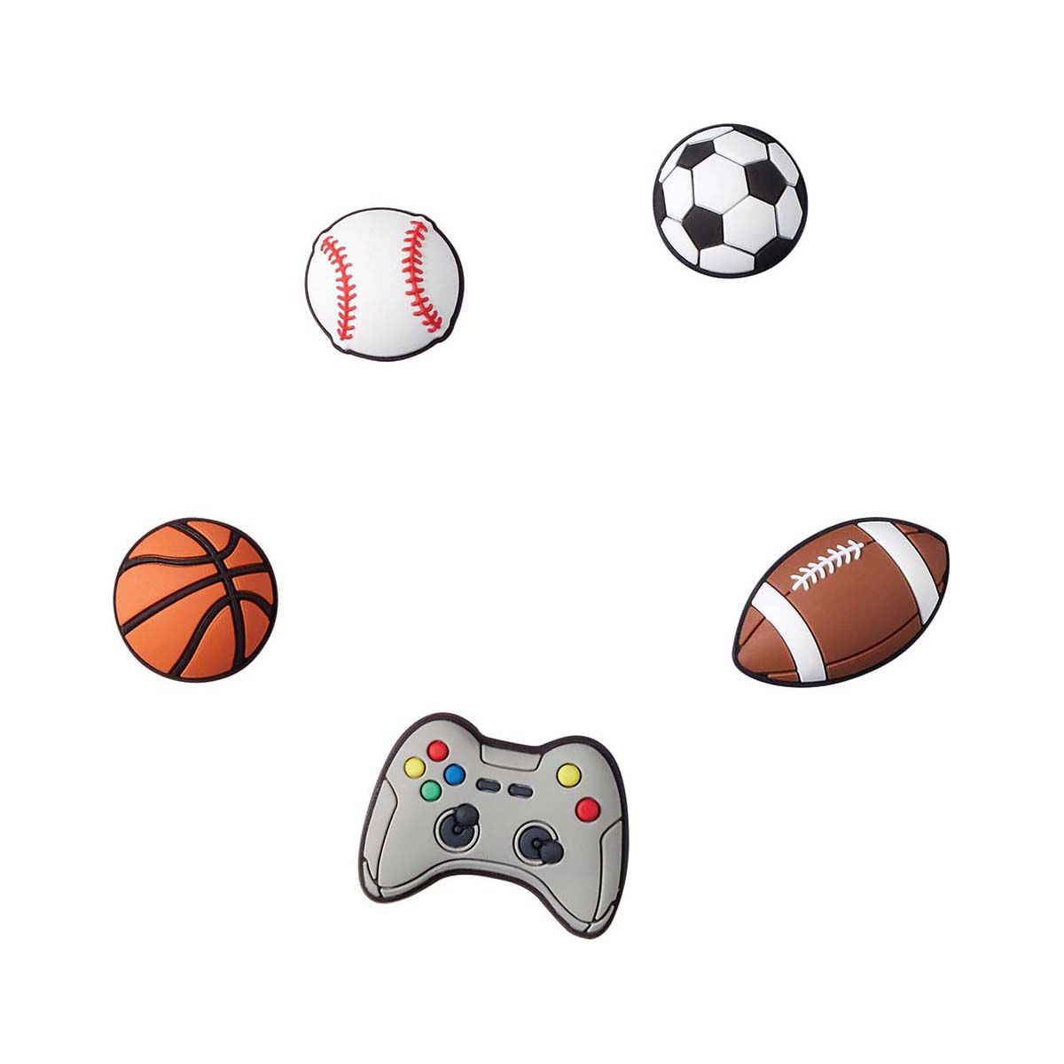 Crocs Jibbitz&trade; Sports 5 Pack, , bcf_hi-res