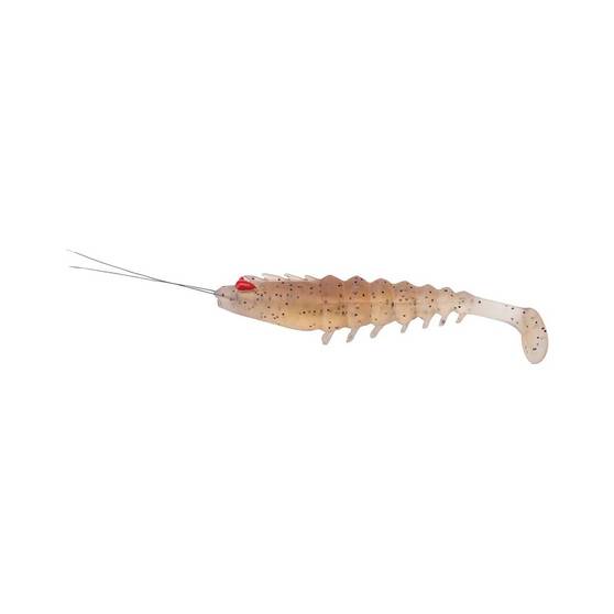 Shimano Squidgies Prawn Paddle Tail Soft Plastic Lure 110mm Cracked Pepper, Cracked Pepper, bcf_hi-res