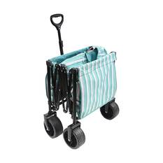 Wanderer Flat Fold Beach Cart 100kg Ocean Green, , bcf_hi-res