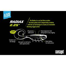 Nomad Live Ops Radiax Soft Plastic Lure 2.25in Gold Bullet, Gold Bullet, bcf_hi-res