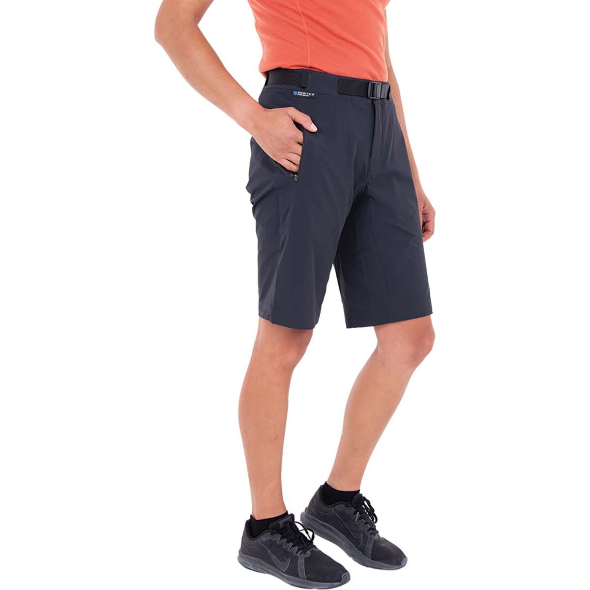 Macpac Women's Trekker V2 Short Black 8, Black, bcf_hi-res