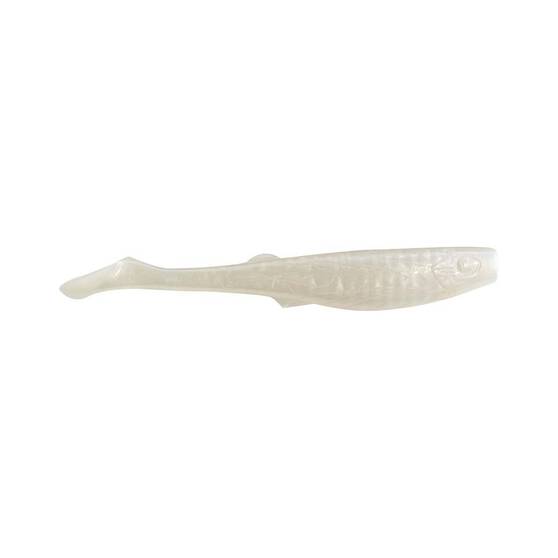 Berkley Gulp! Paddletail Shad Soft Plastic Lure 3in Pearl White, Pearl White, bcf_hi-res
