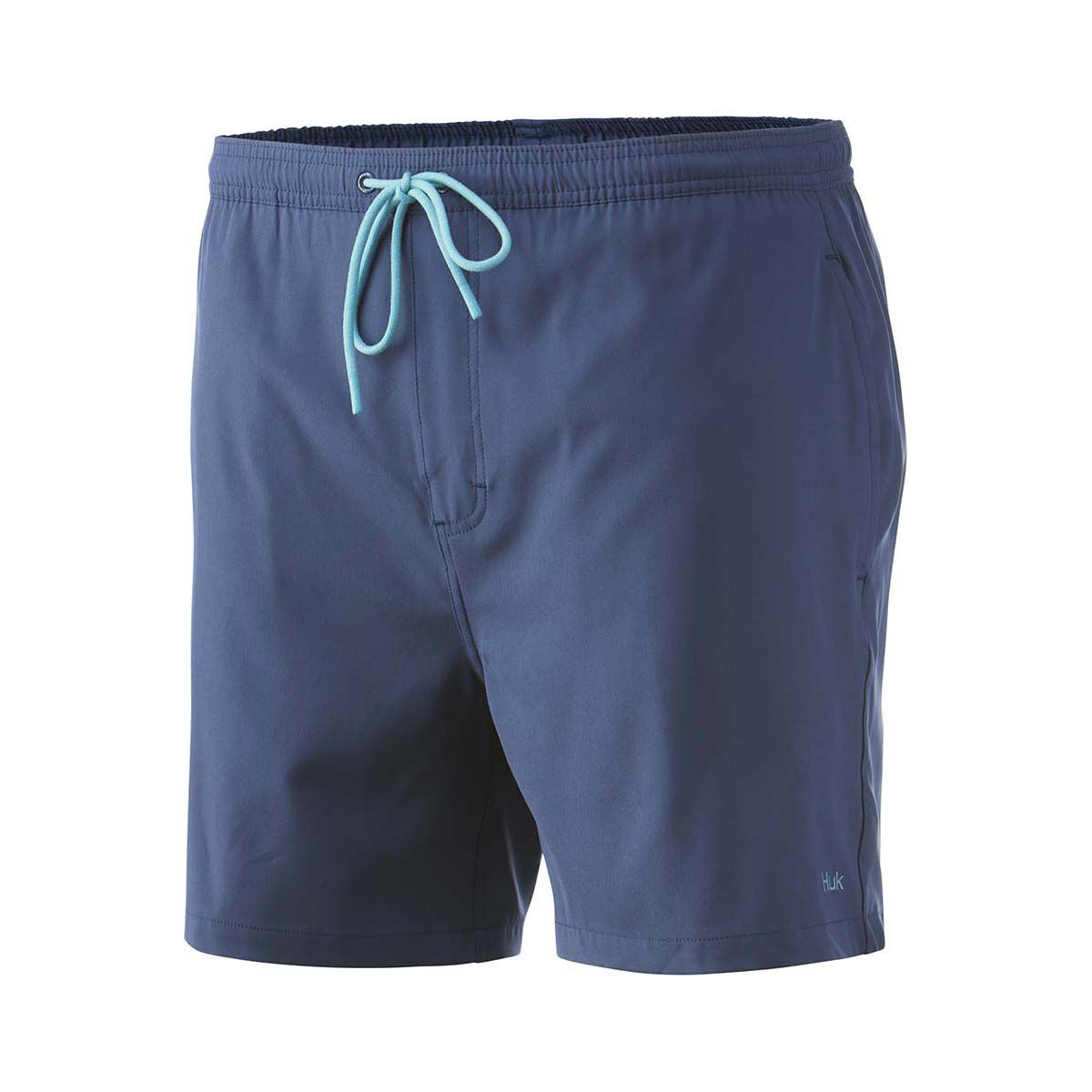 Huk Men's Pursuit Volley Swim Shorts Sargasso Sea S, Sargasso Sea, bcf_hi-res