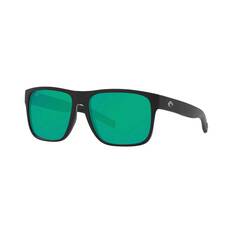 Costa Spearo XL Men's Sunglasses Black with Green Lens, , bcf_hi-res