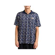 The Mad Hueys Men’s Mad Fisherman Short Sleeve Polo, Navy, bcf_hi-res