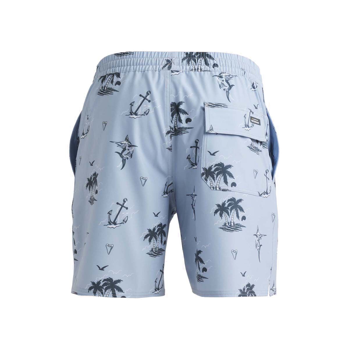 Quiksilver Men&rsquo;s Horizon Haze Volley Shorts Ashley Blue S, Ashley Blue, bcf_hi-res