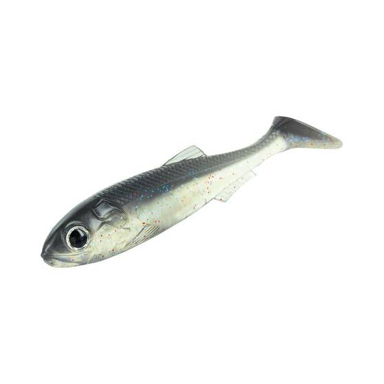 Molix RT Shad Soft Plastic Lure 7in UV Clear Mullet Flake, UV Clear Mullet Flake, bcf_hi-res