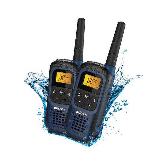 Oricom Waterproof UHF - 2W, 2 Pack, UHF2295-2BL, , bcf_hi-res