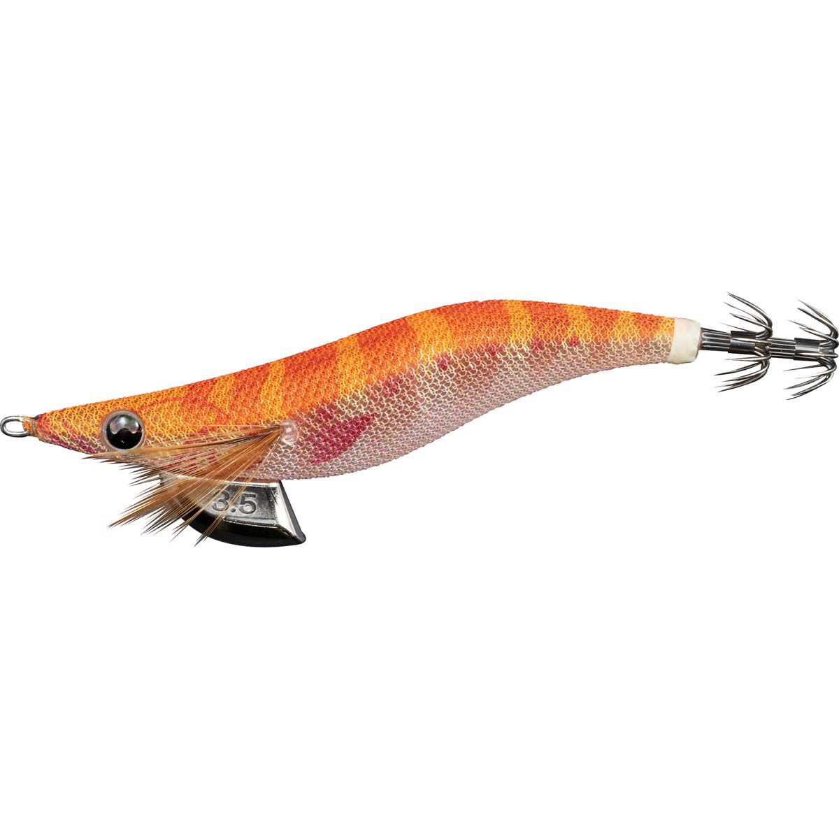 Yamashita EGI OH F Squid Jig 3.5 Orange White 3.5, Orange White, bcf_hi-res