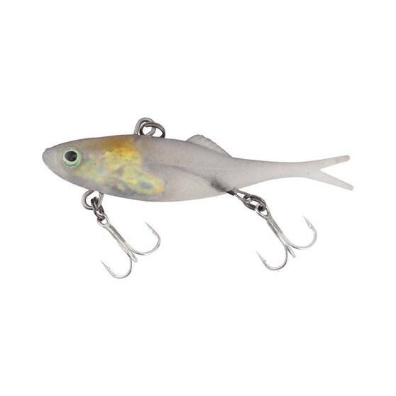Berkley Shimma Fork Tail Soft Vibe Lure 65mm Ghost, Ghost, bcf_hi-res