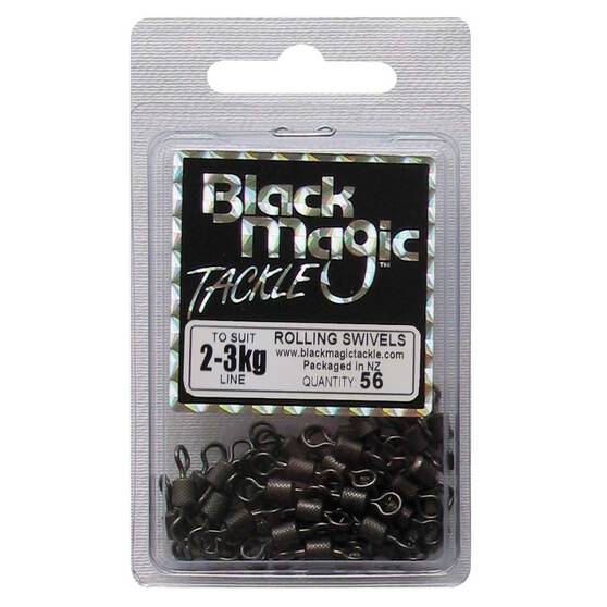 Black Magic Rolling Swivel 56 Pack, , bcf_hi-res