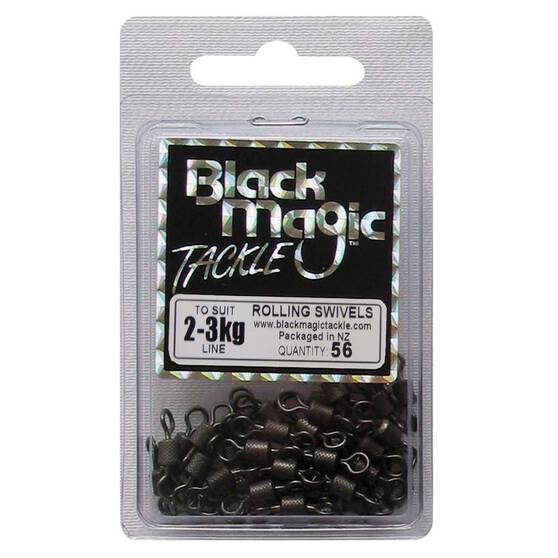 Black Magic Rolling Swivel 44 Pack, , bcf_hi-res