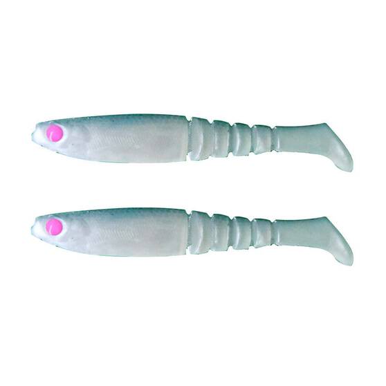 Akame Guppy Soft Plastic Lure 12cm 2 Pack Mullet, Mullet, bcf_hi-res