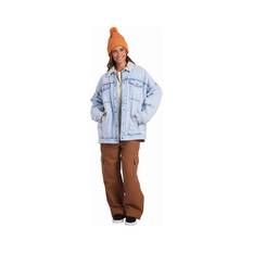 Quiksilver Hiker Denim Jacket for Women, Light Wash, bcf_hi-res
