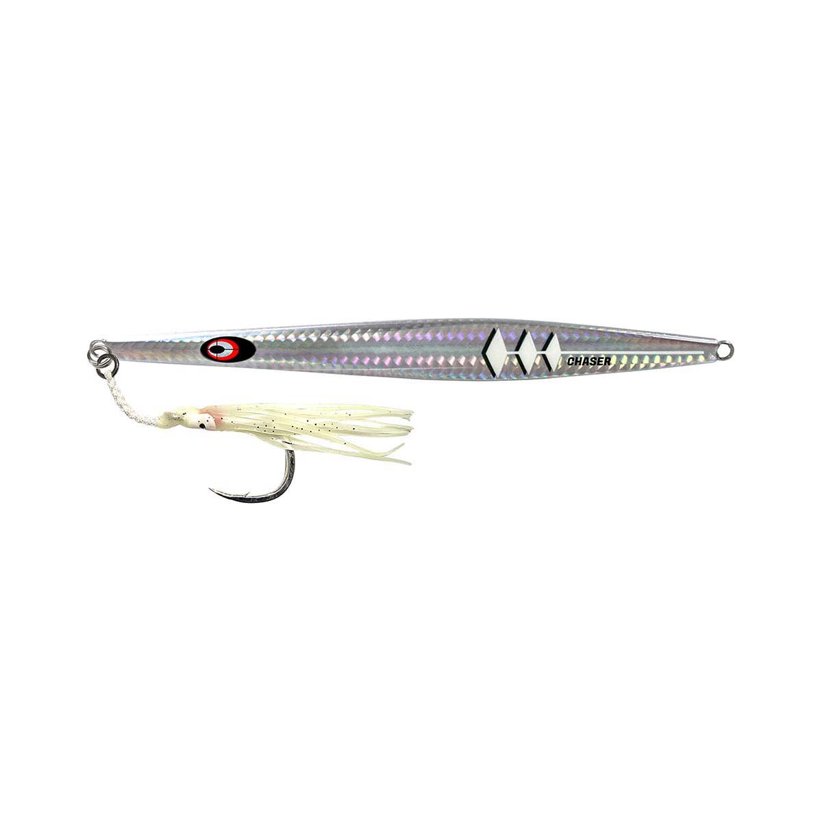 Synotek Chaser Jig Lure 180g Silver, Silver, bcf_hi-res