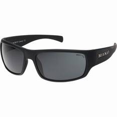 MAKO Escape Polarised Sunglasses, Matt Black, bcf_hi-res
