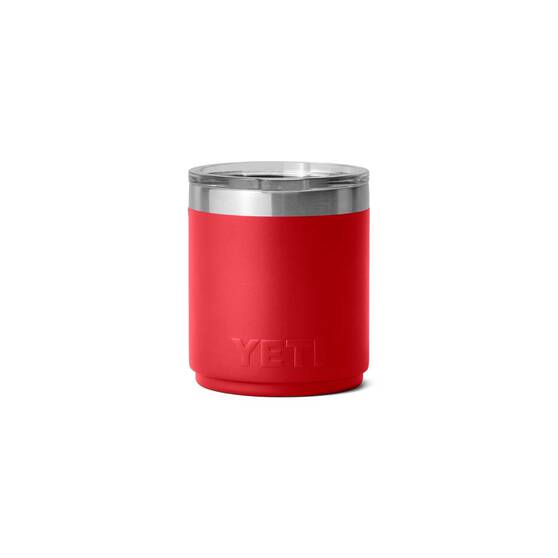 YETI Rambler® Lowball 10 oz (295 ml) with MagSlider™ Lid Rescue Red, Rescue Red, bcf_hi-res