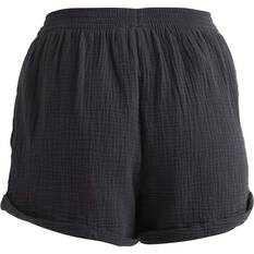Quiksilver On Vacation Shorts for Women, Black, bcf_hi-res