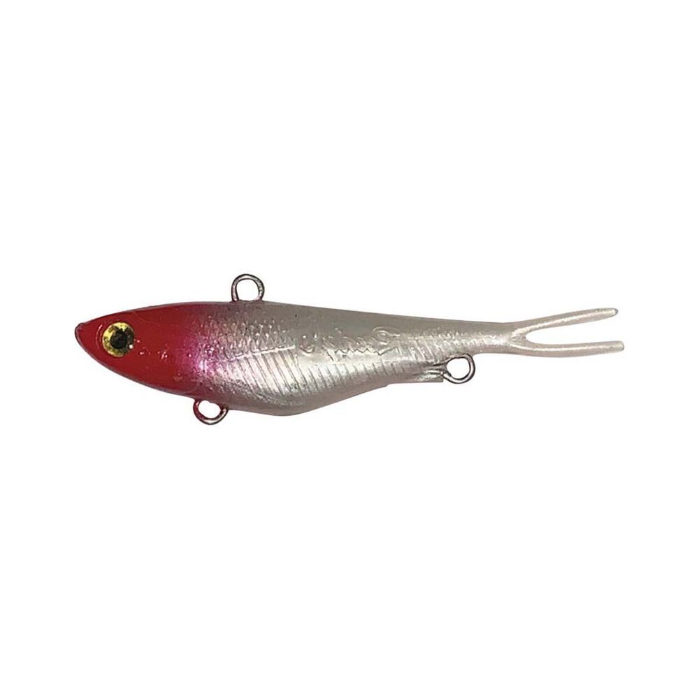 Reidy's Fish Snakz Vibe Lure 9.5cm Red Head