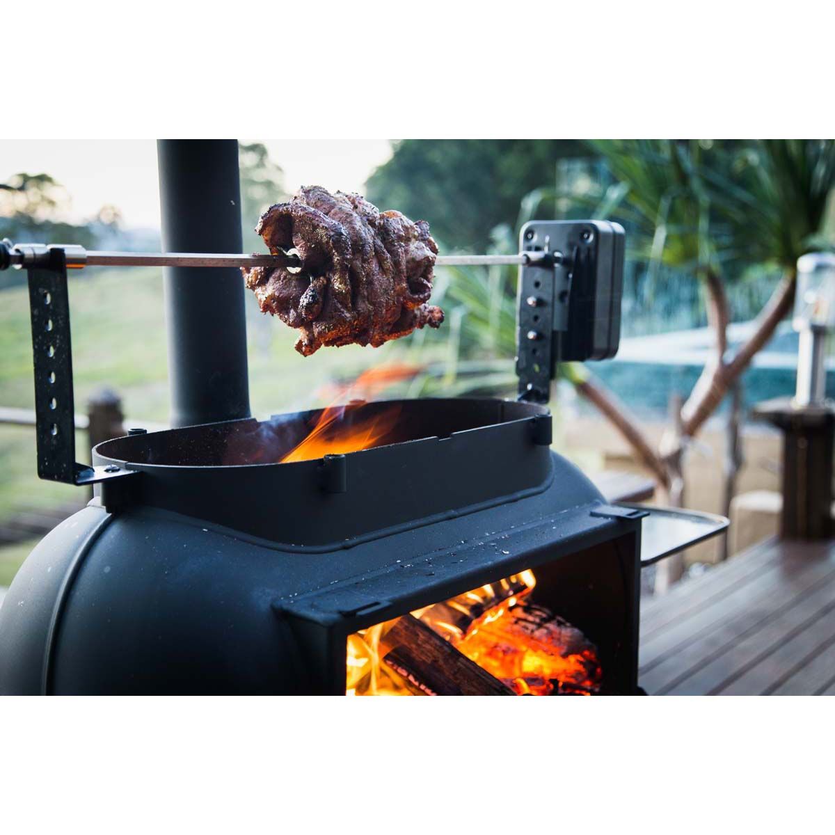 Ozpig Big Pig Rotisserie Kit, , bcf_hi-res