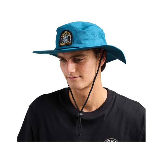 The Mad Hueys Men’s Bucket List Wide Brim Hat Atlantic S/M, Atlantic, bcf_hi-res
