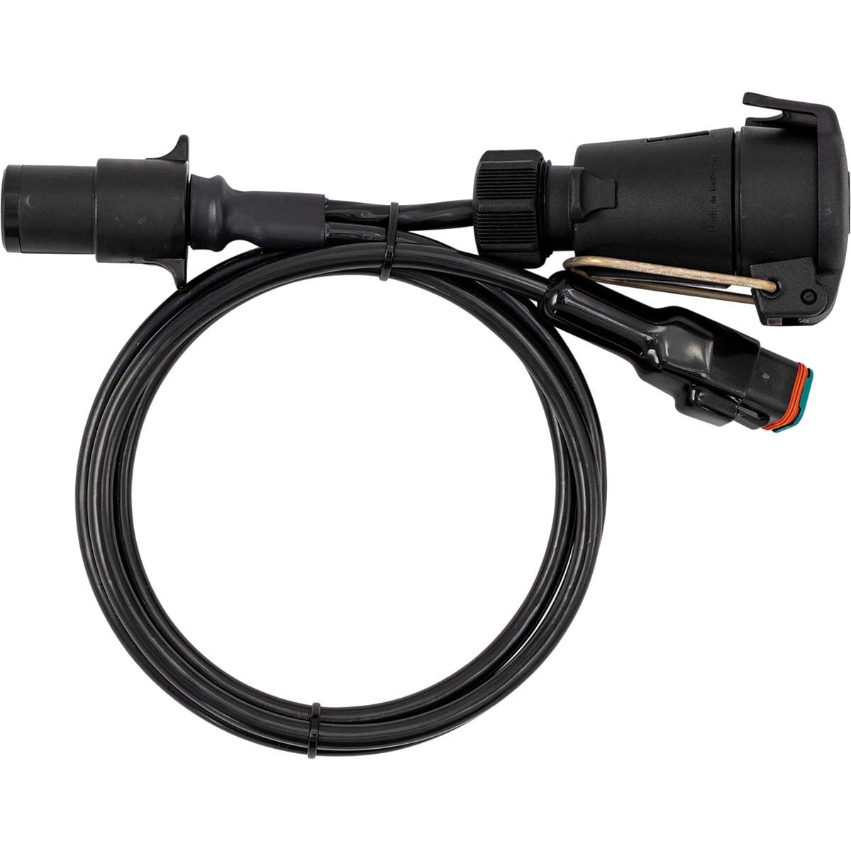 Elecbrakes Small Round 7 Pin to Large Round 7 Pin Trailer Adaptor, , bcf_hi-res