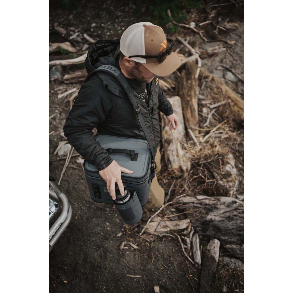 YETI&reg; Hopper Flip&reg; 12 Soft Cooler Charcoal, Charcoal, bcf_hi-res