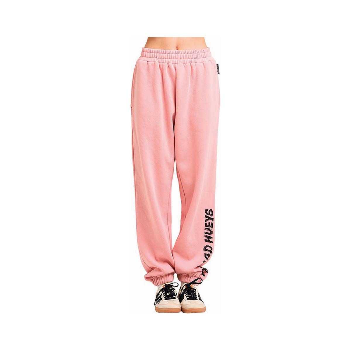 The Mad Hueys Women&rsquo;s Jumping To Conclusions Track Pants Dusty Pink XS, Dusty Pink, bcf_hi-res