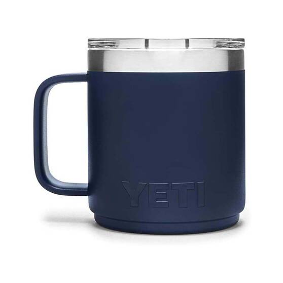 YETI® Rambler® Stackable Mug 10 oz (295ml) with MagSlider™ Lid Navy, Navy, bcf_hi-res