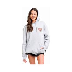 The Mad Hueys Women’s Ladybug Anchor Fleece Pullover, Grey Marle, bcf_hi-res