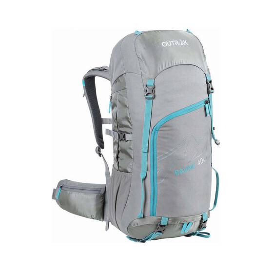Outrak Ravine Trekking Pack 40L Grey, Grey, bcf_hi-res