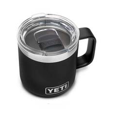 YETI® Rambler® Stackable Mug 10 oz (295ml) with MagSlider™ Lid Black, Black, bcf_hi-res