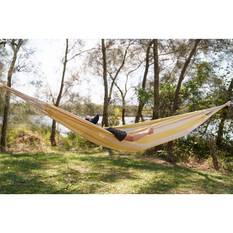 Wanderer Yellow Stripe Double Hammock, , bcf_hi-res