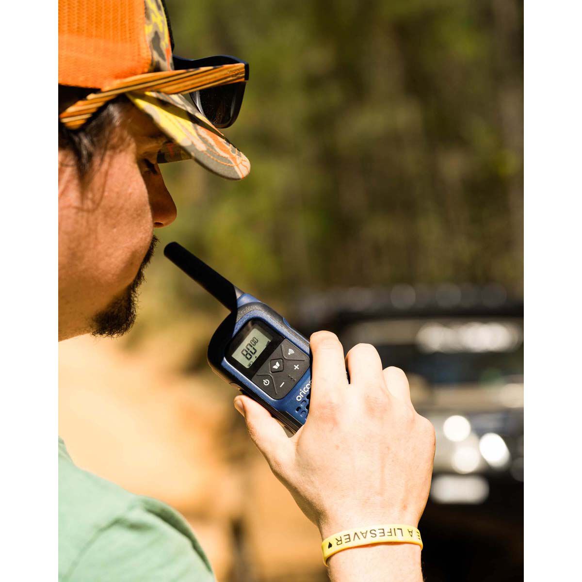 Oricom Waterproof UHF - 2W, 2 Pack, UHF2295-2BL, , bcf_hi-res